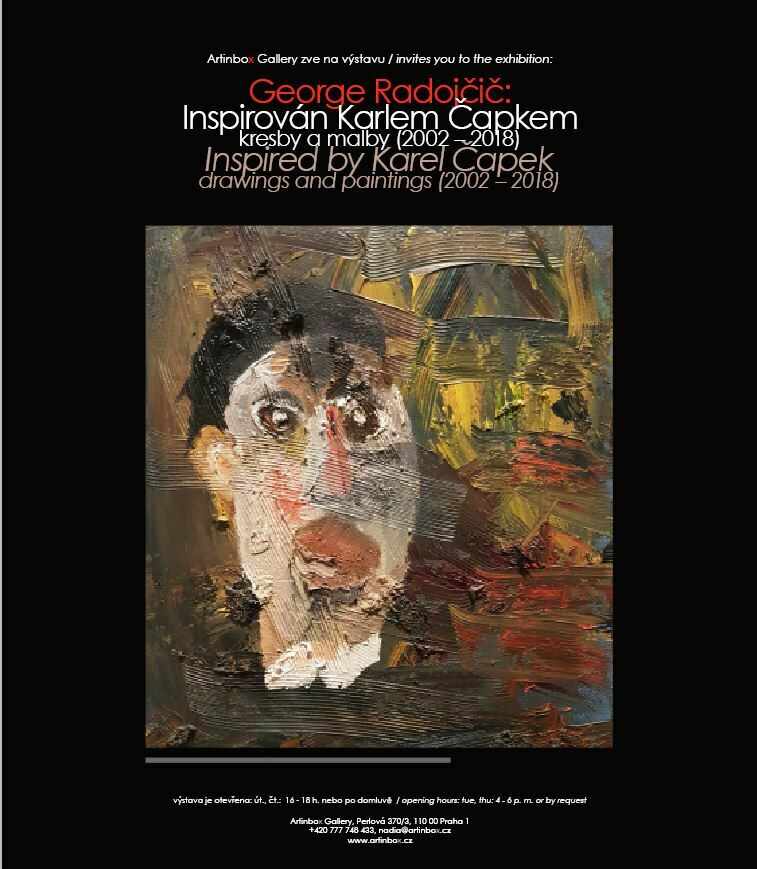 Výstava: George Radojčič - kresby a malby / drawings and paintings (2018)